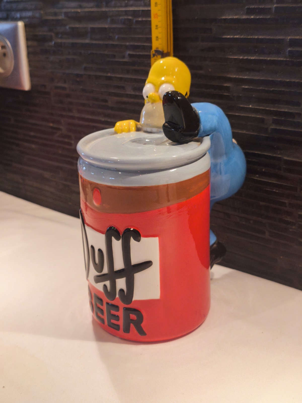 Tirelire porcellana / Homer Simpson / birra / 1998 / volpe