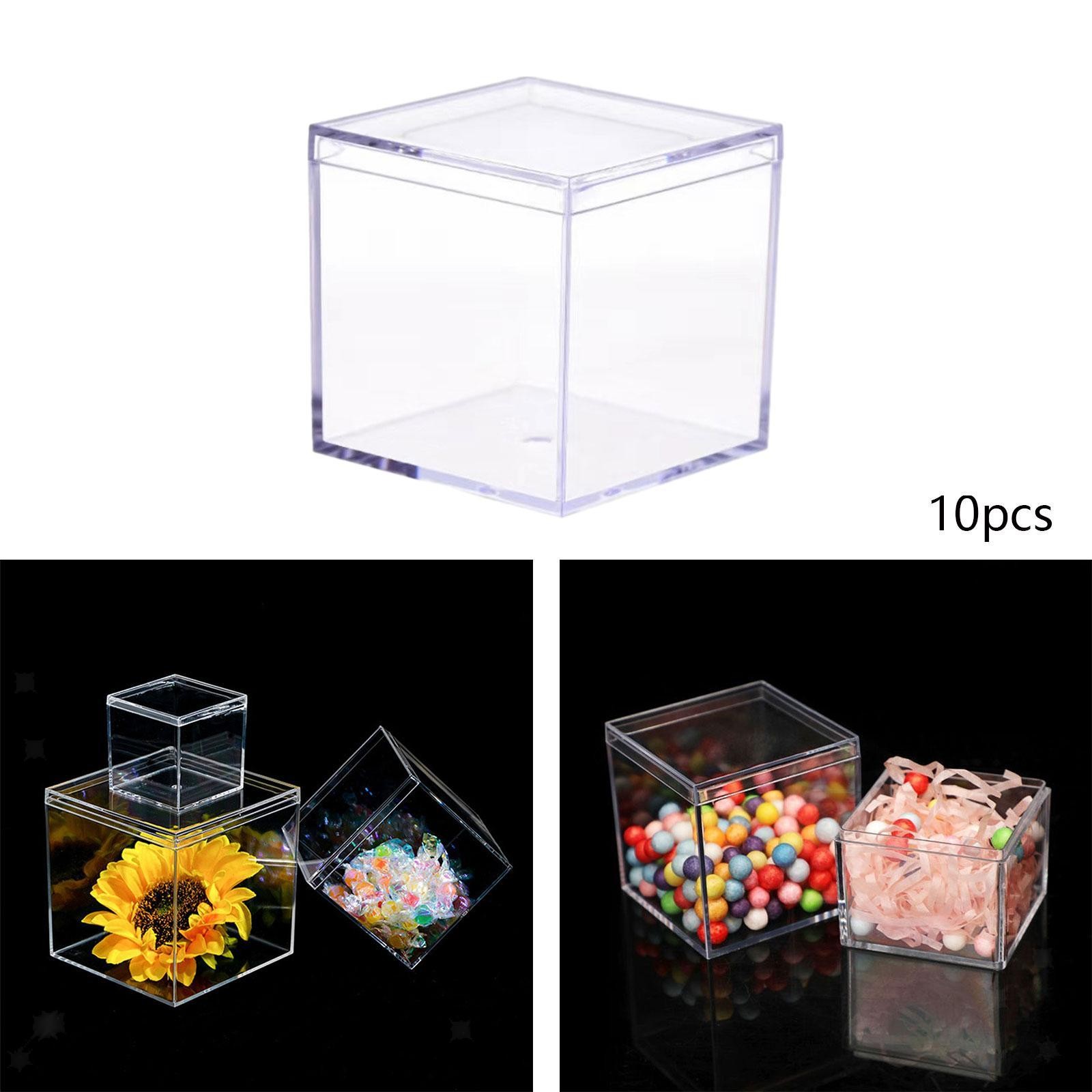 10 Pezzi Mini Vetrina In Acrilico Organizzatore Di Negozi Per Giocattoli