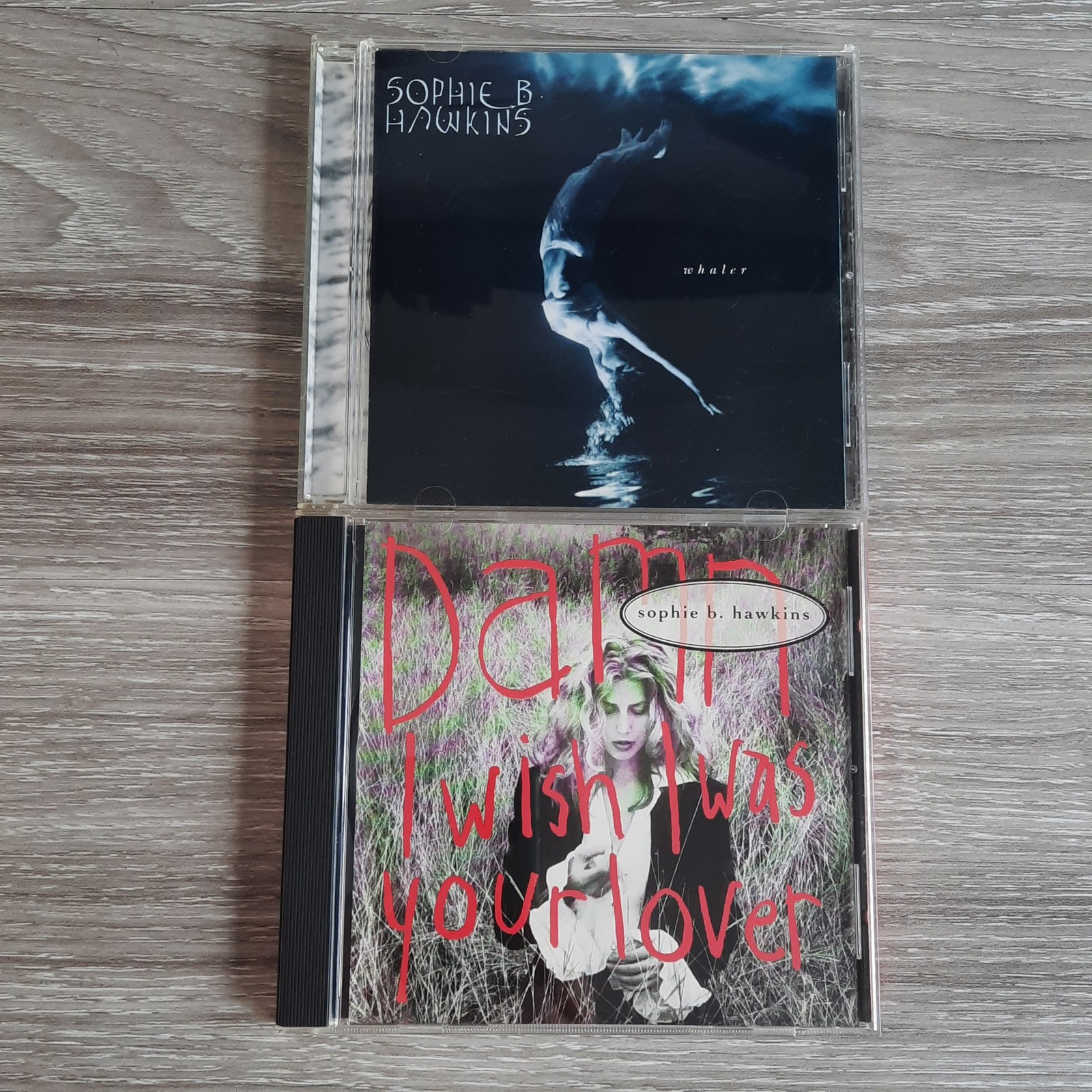 Sophie B Hawkins CD Lot 2 Whaler Damn I Wish I Was Your Lover Single Pop 90s