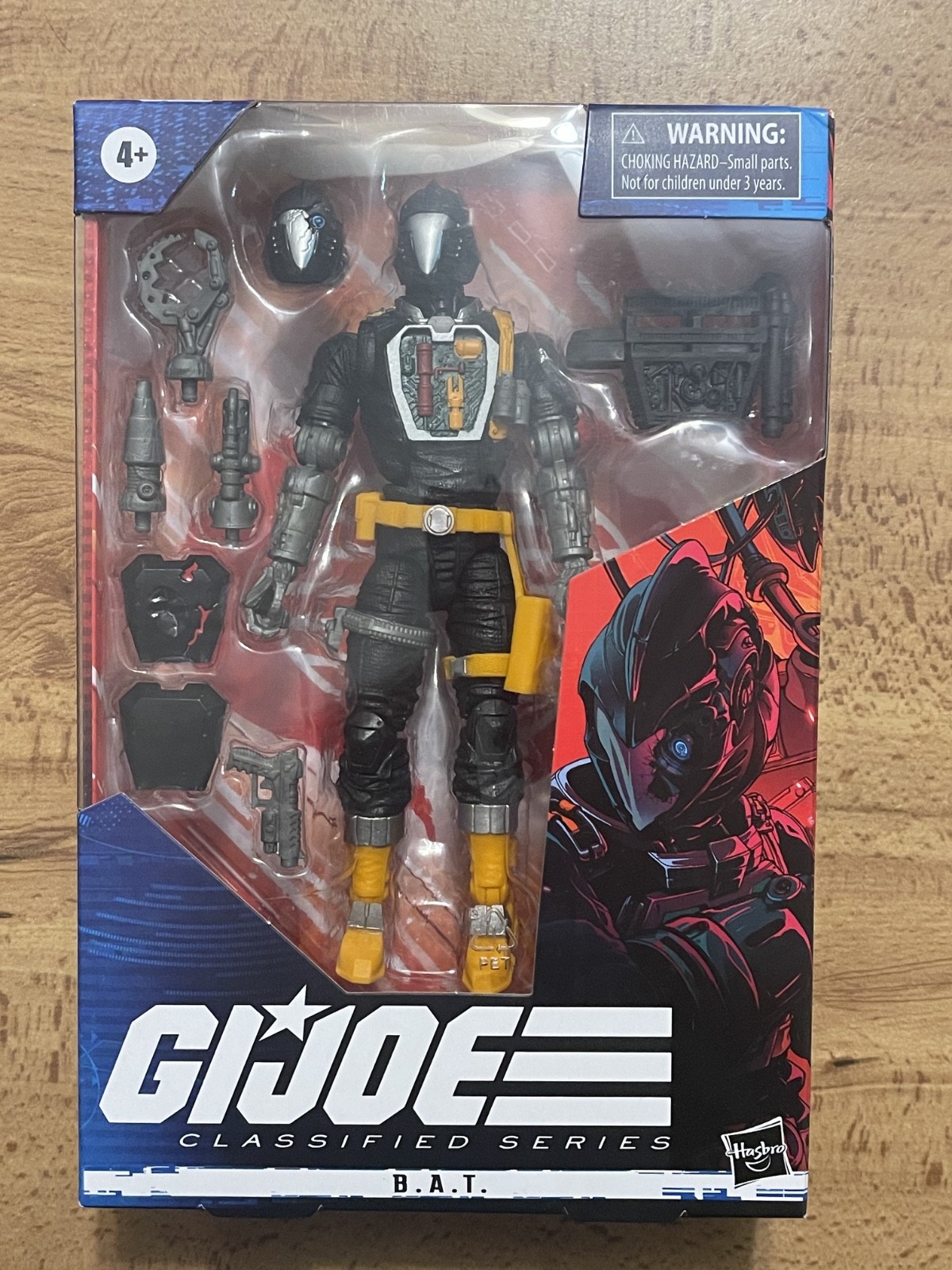 G.I. Joe Serie Classificata B.A.T. Action Figure Nuova Hasbro #33 Nuova Sigillata 