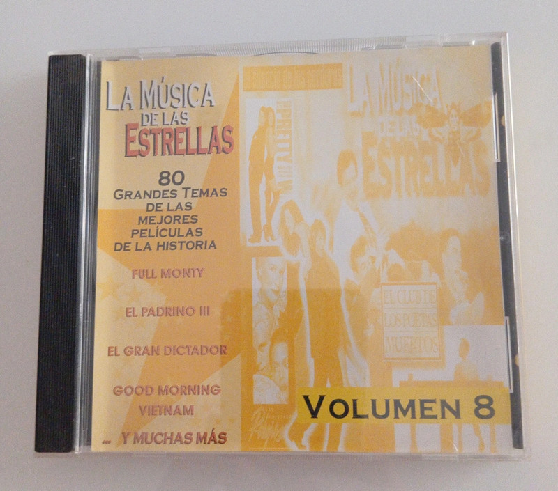 CD La música de les estrellas. Volumen 8.
