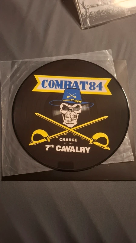 Combat 84 - Charge Of The 7th Cavalry (LP, Album, Pic, RE)