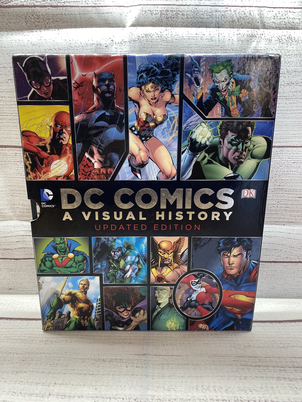 DC Comics Book - A Visual History Updated Edition & Avenger Encyclopedia - 2014