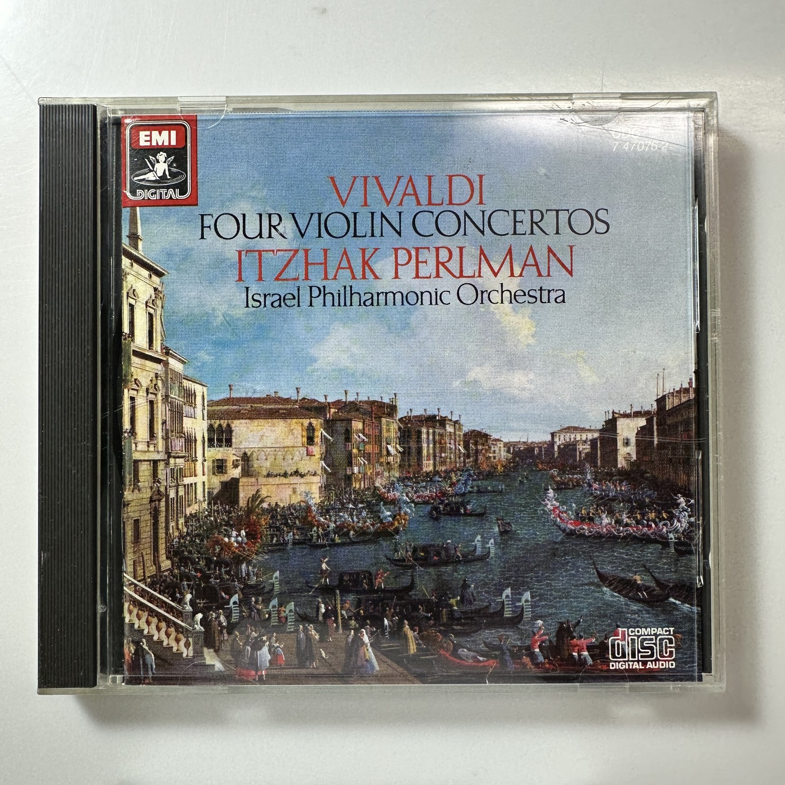 Four Violin Concertos CD Antonio Vivaldi EMI Classics Smooth Edge Japan