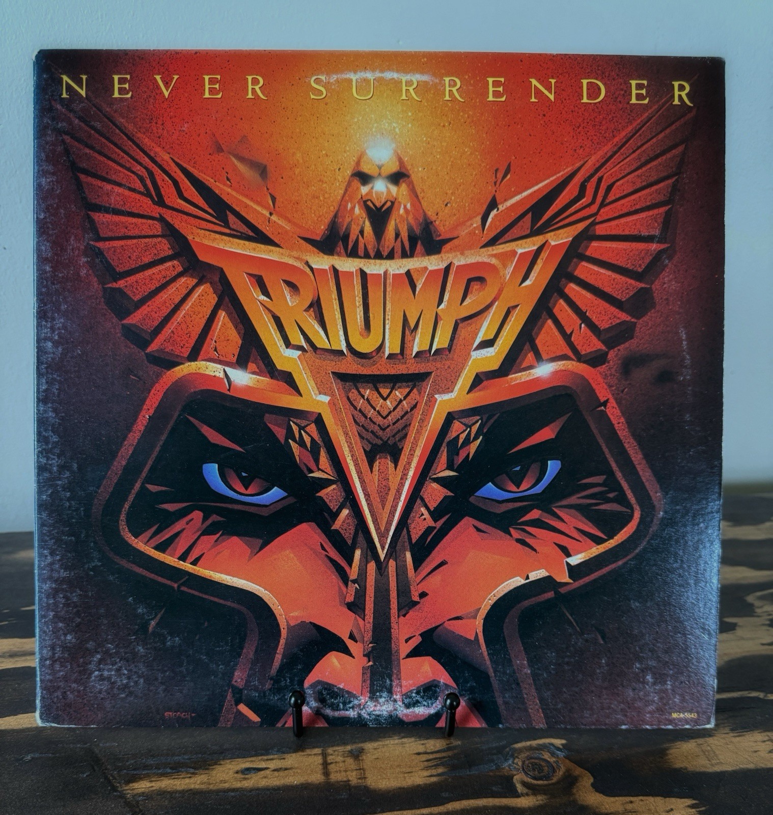 Vintage & Original 1983 Triumph Never Surrender Vinyl Stereo Album