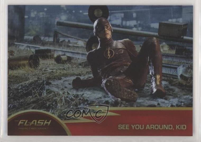 2016 The Flash Stagione 1 Rainbow Raider Foilboard See You Around Kid #12 ux6