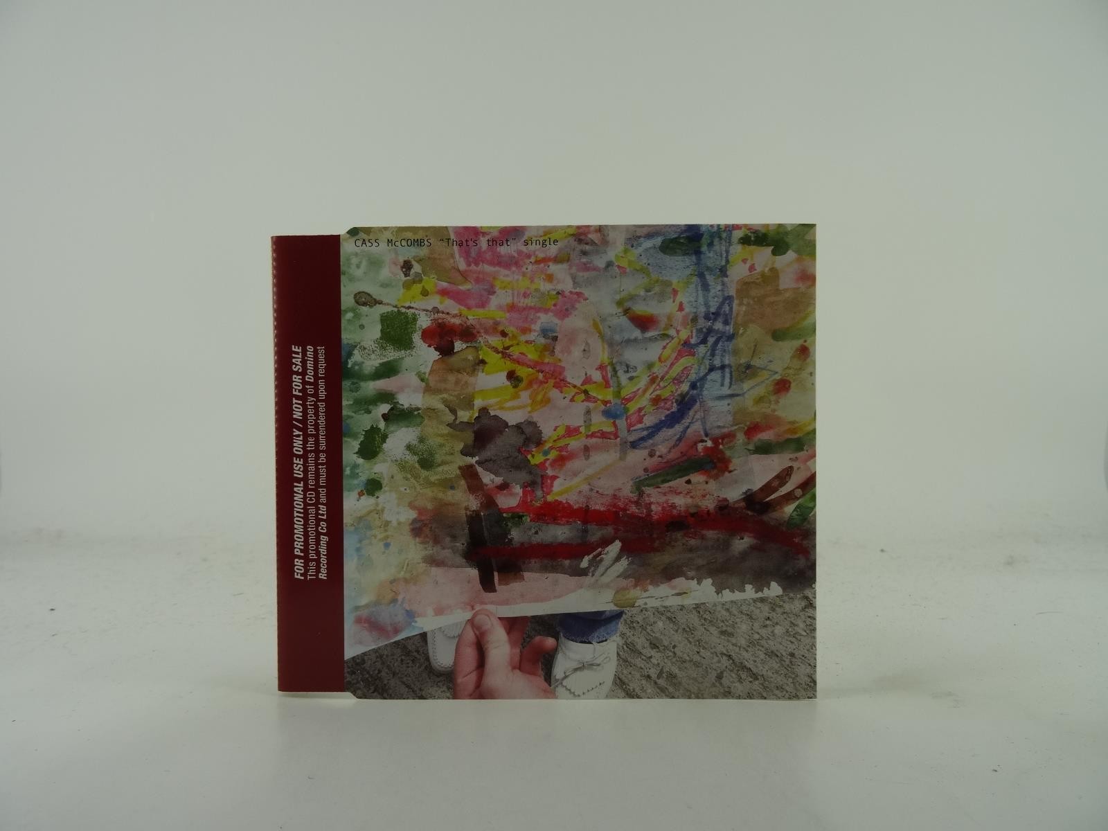 CASS MCCOMBS THAT'S THAT (B56) 1 Track Promo CD Single plus Picture Sleeve DOMIN