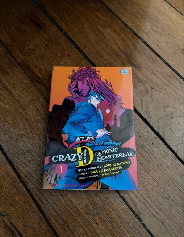 Manga jojo's bizarre adventure crazy d 1 collector