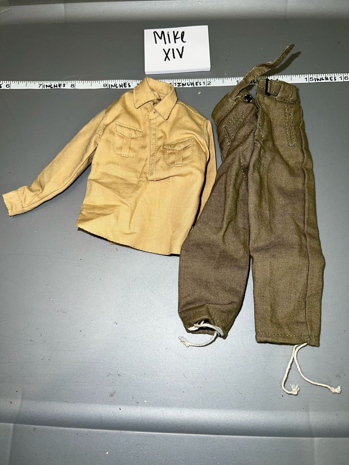 Uniforme tedesca scala 1/6 WWII Tropical Afrika Korps