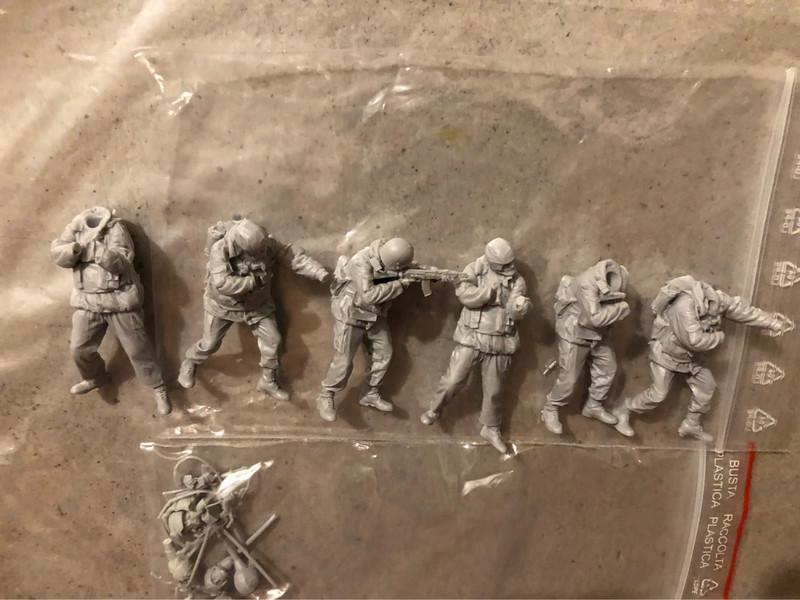 Figurini soldatini russi 1/35 per diorami