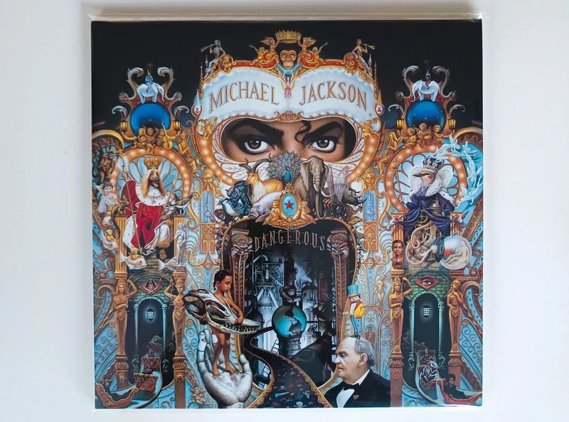 Michael Jackson Dangerous vinyle 33lp