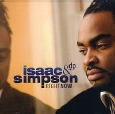 Right Now Isaac Simpson & Dp audioCD Used - Very Good