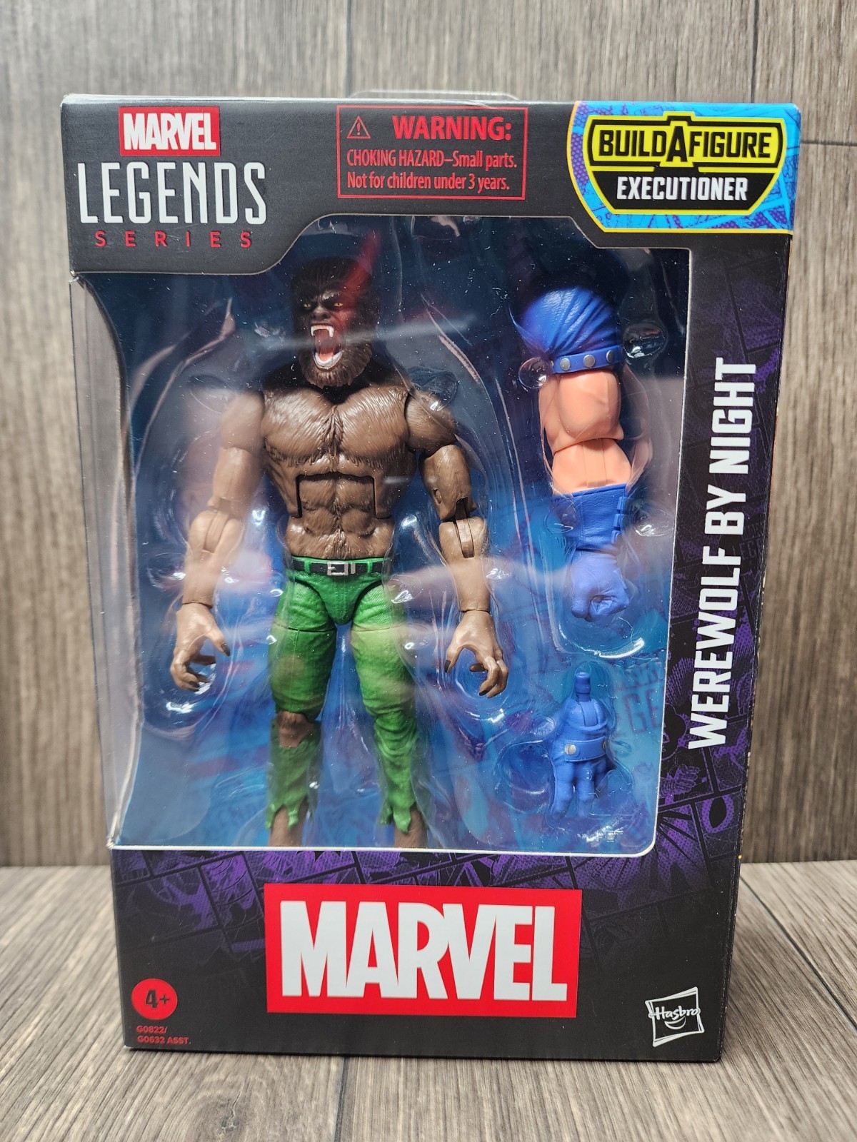 Hasbro Marvel Legends - Lupo Mannaro di Notte - Action Figure Build-A-Figure NUOVO