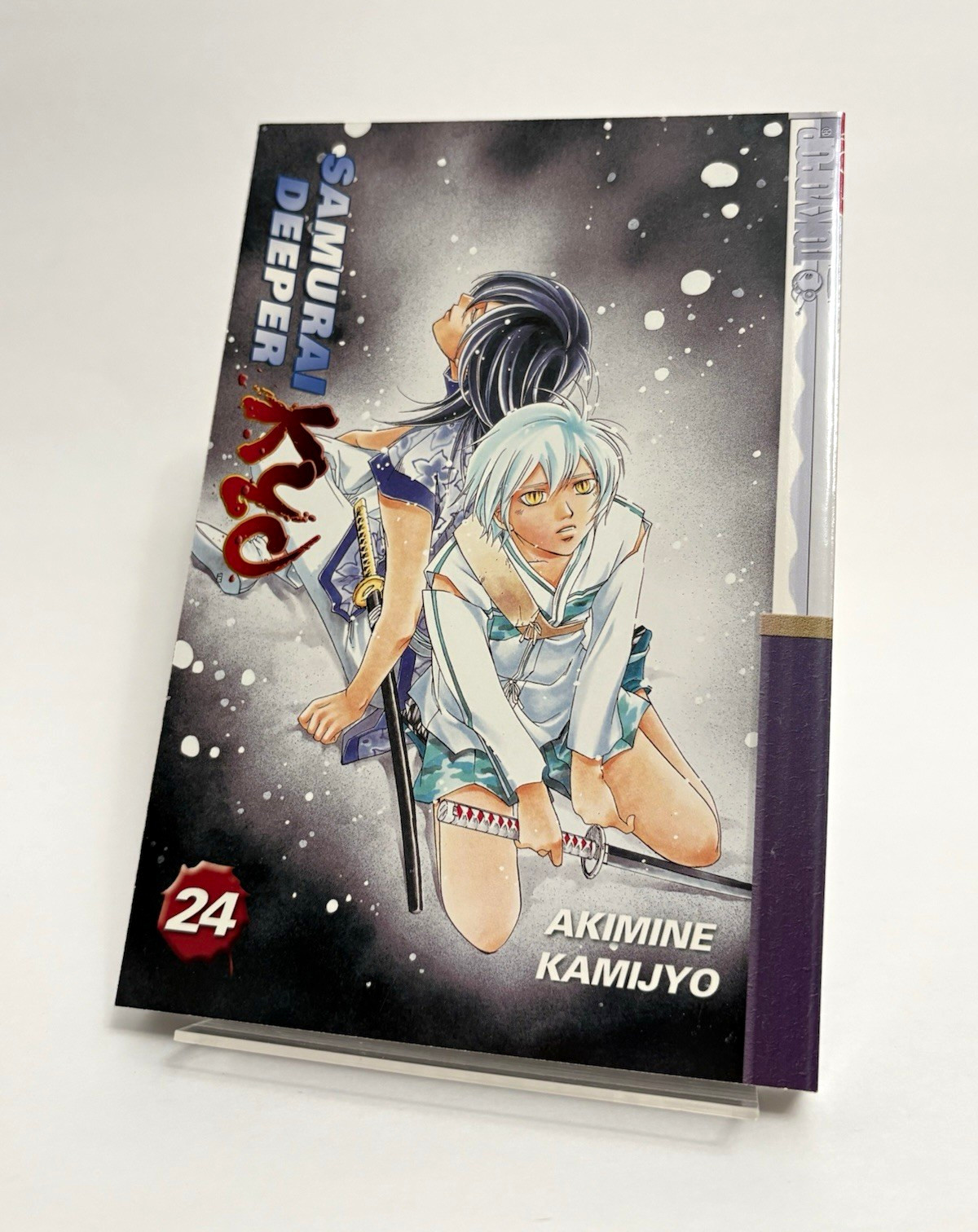 Samurai Deeper Kyo Vol. 24 Action Manga Akimine Kamijyo Tokyopop inglese TPB