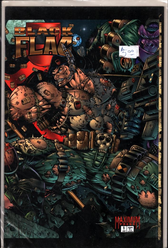 41183: BLACK FLAG #1 NM Grade