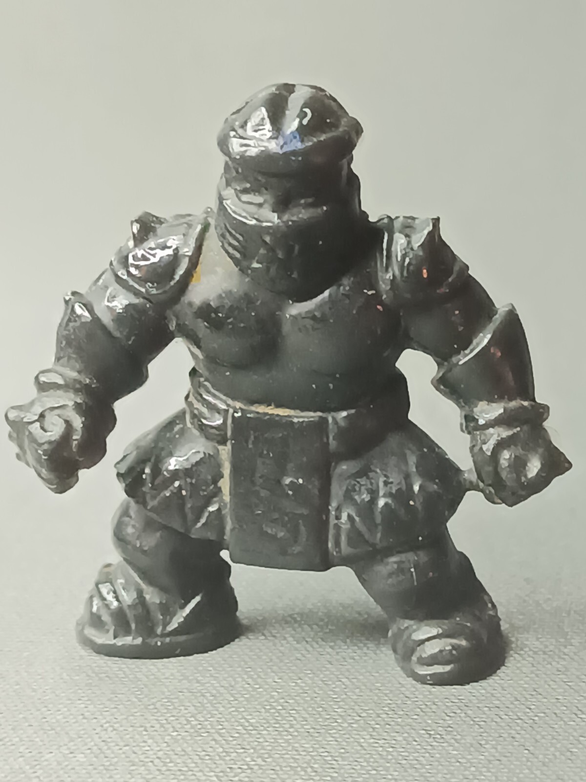 Figurina Vintage Cosmix Panosh Kinnikuman M.U.S.C.L.E. Man Exogini Nero 001