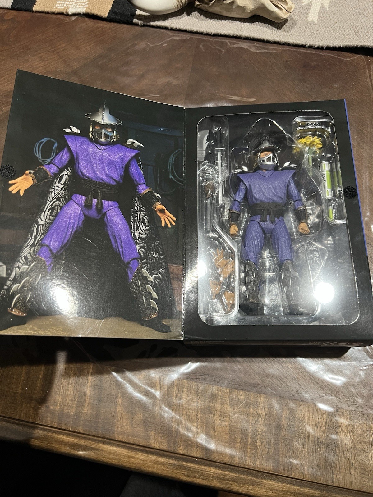 NECA TMNT 2 Secret of the Ooze Shredder Deluxe Action Figure