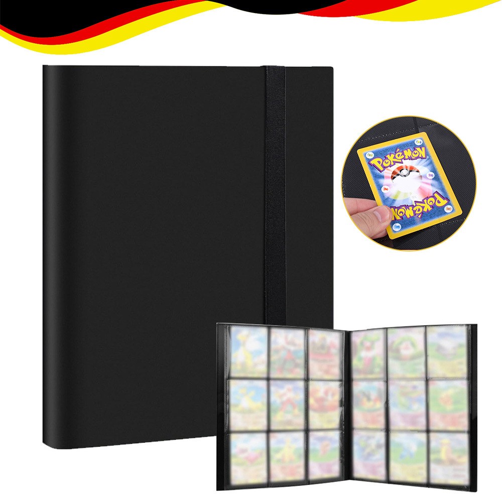Album figurine 360 carte per carte pokemon 9 tasche raccoglitore raccoglitore libretto ·