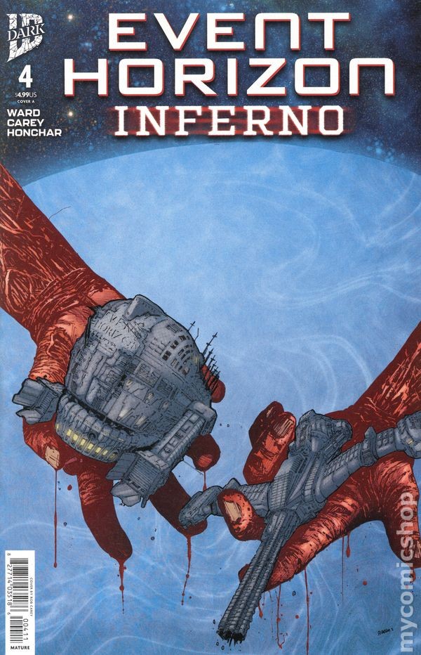 Event Horizon Inferno #4A quasi nuovo 2026 immagine stock
