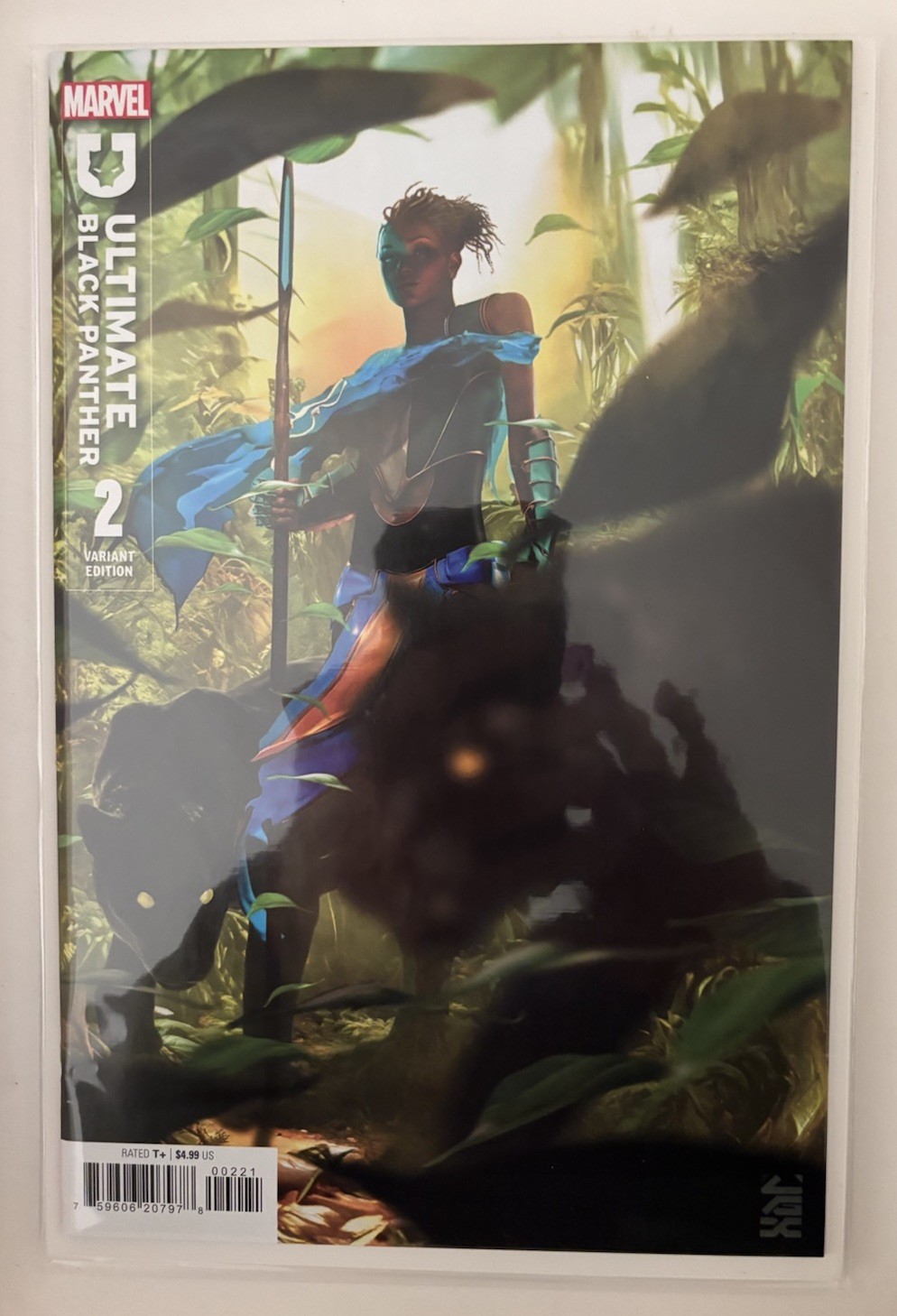 Ultimate Black Panther #2 Bosslogic copertina (Marvel Comics maggio 2024) quasi nuovo