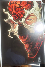 Carnage #1 (2023) - 1:50 Paulo Siqueira Virgin variante incentive quasi nuovo fumetto marvel