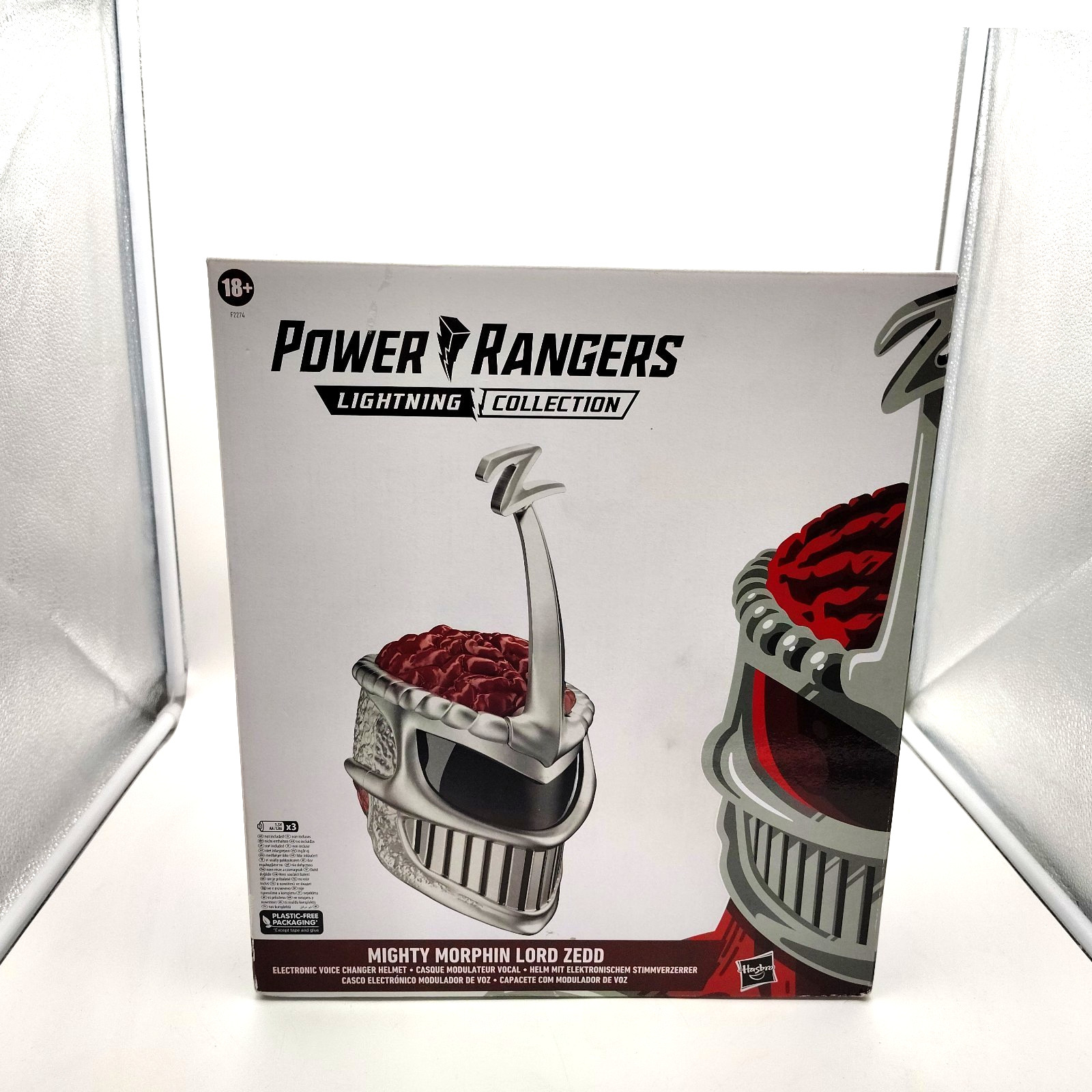Casco elettronico Power Rangers Lightning Collection Mighty Morphin Lord Zedd