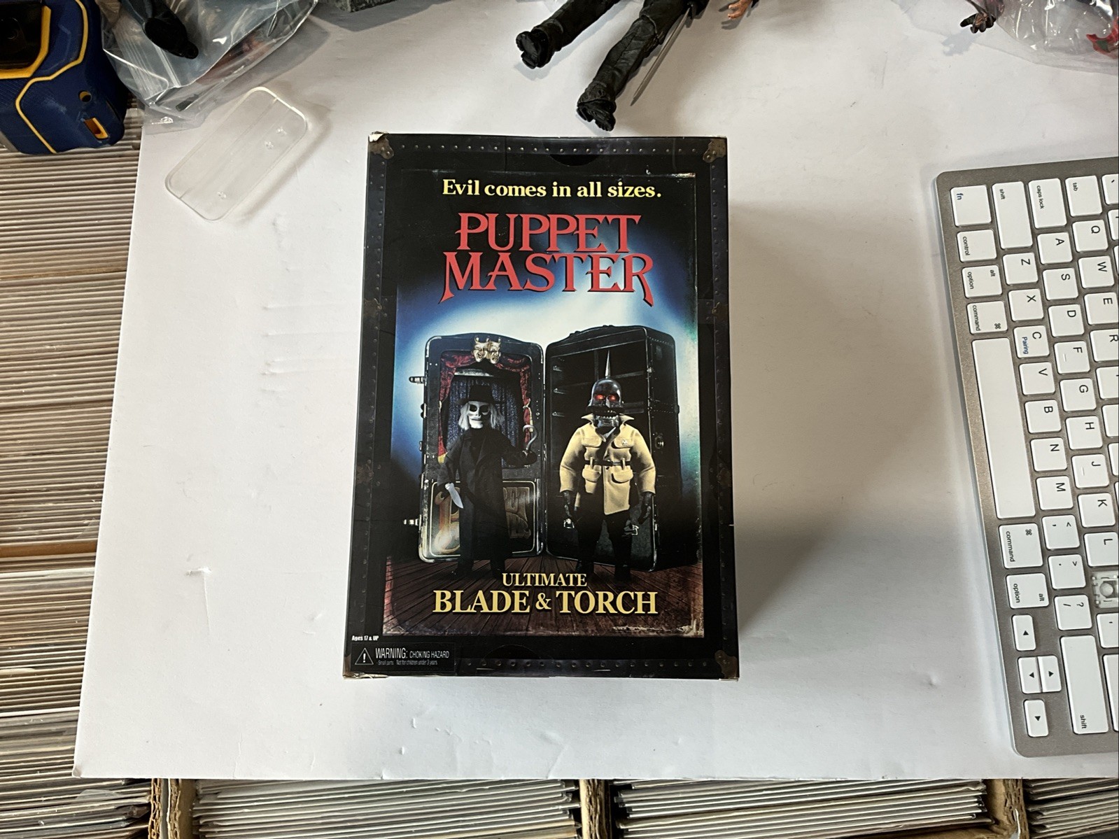NECA Puppet Master Blade & Torch confezione da 2 action figure NUOVE
