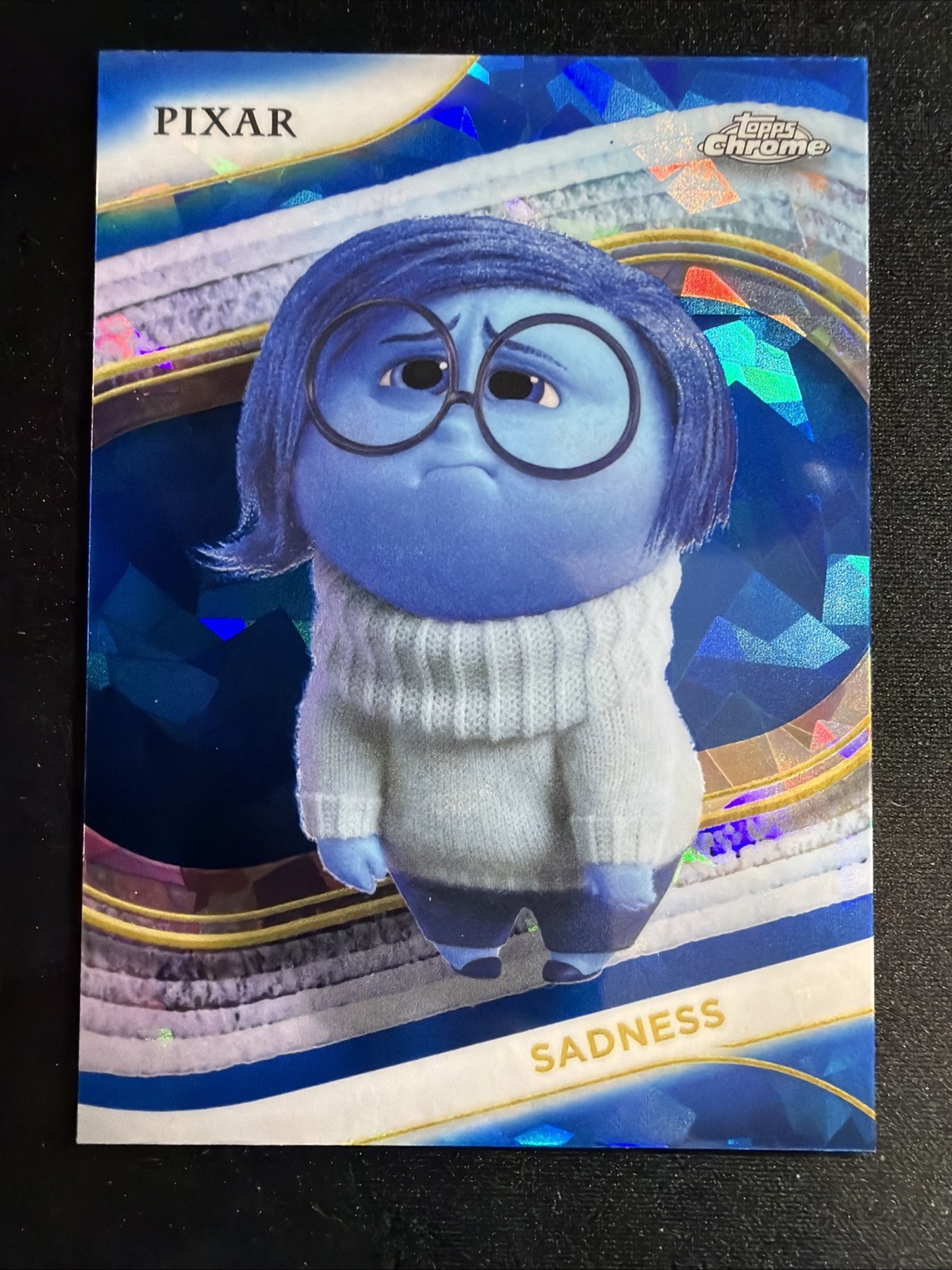 2025 Topps Chrome Sapphire Edition Disney Tristezza #83