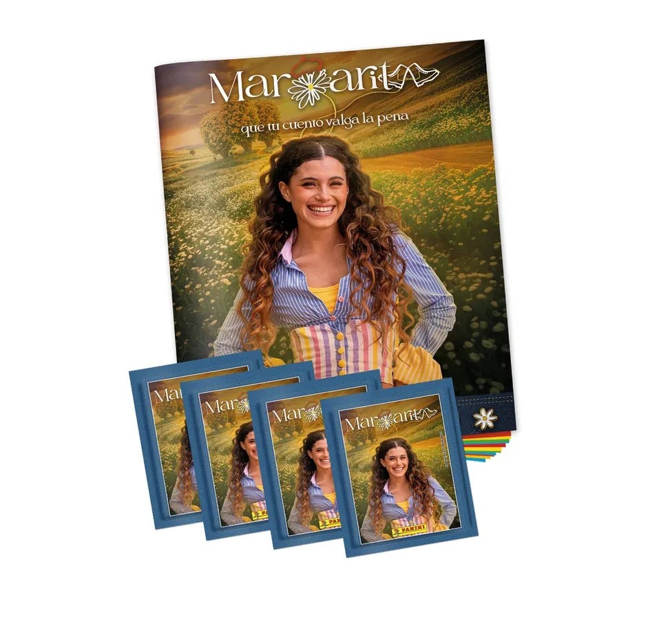 Album Figurine Margarita 2026 Panini Pack Album + 80 Sobres