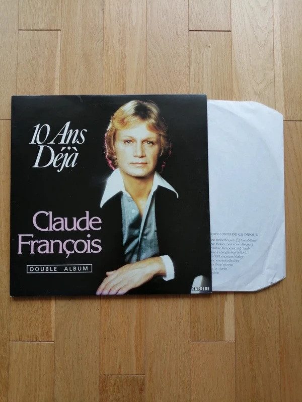 Vinyle Claude François 10 Ans Déjà