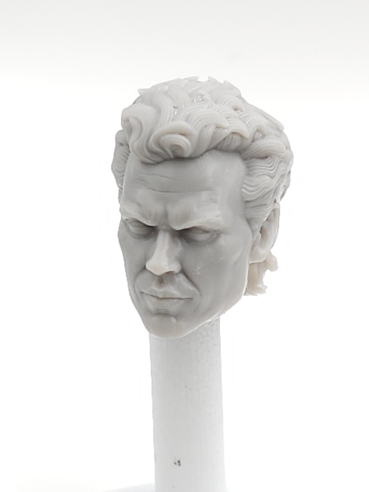 3d Printed KEATON BRUCE  Head 1:10  7"   LEGENDS   DC MULTIVERSE  
