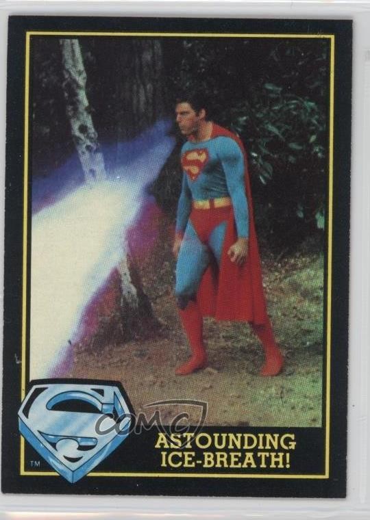 1983 Topps Superman III Astounding Ice-breath! #25 02v3