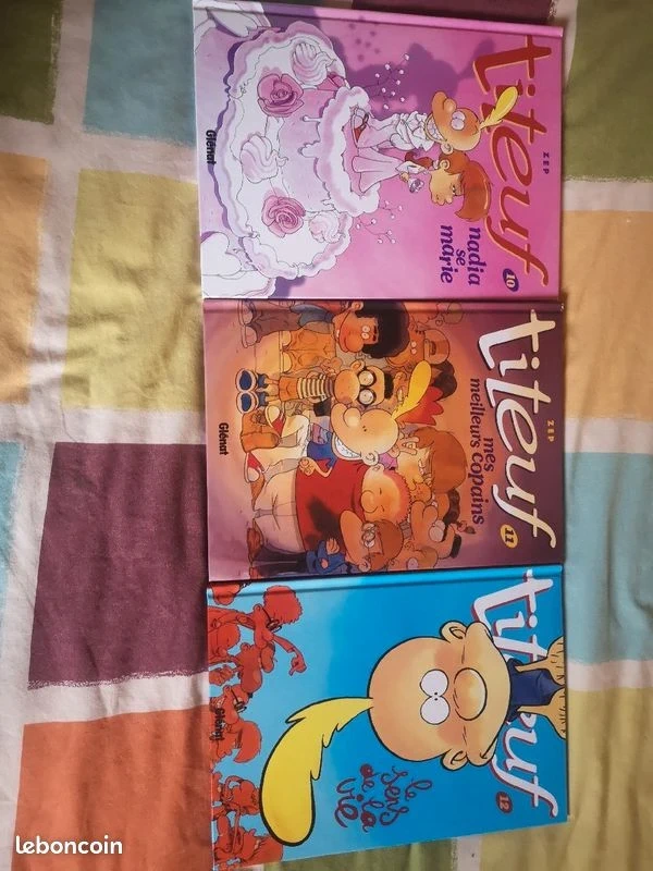 Lot 3 BD Titeufs