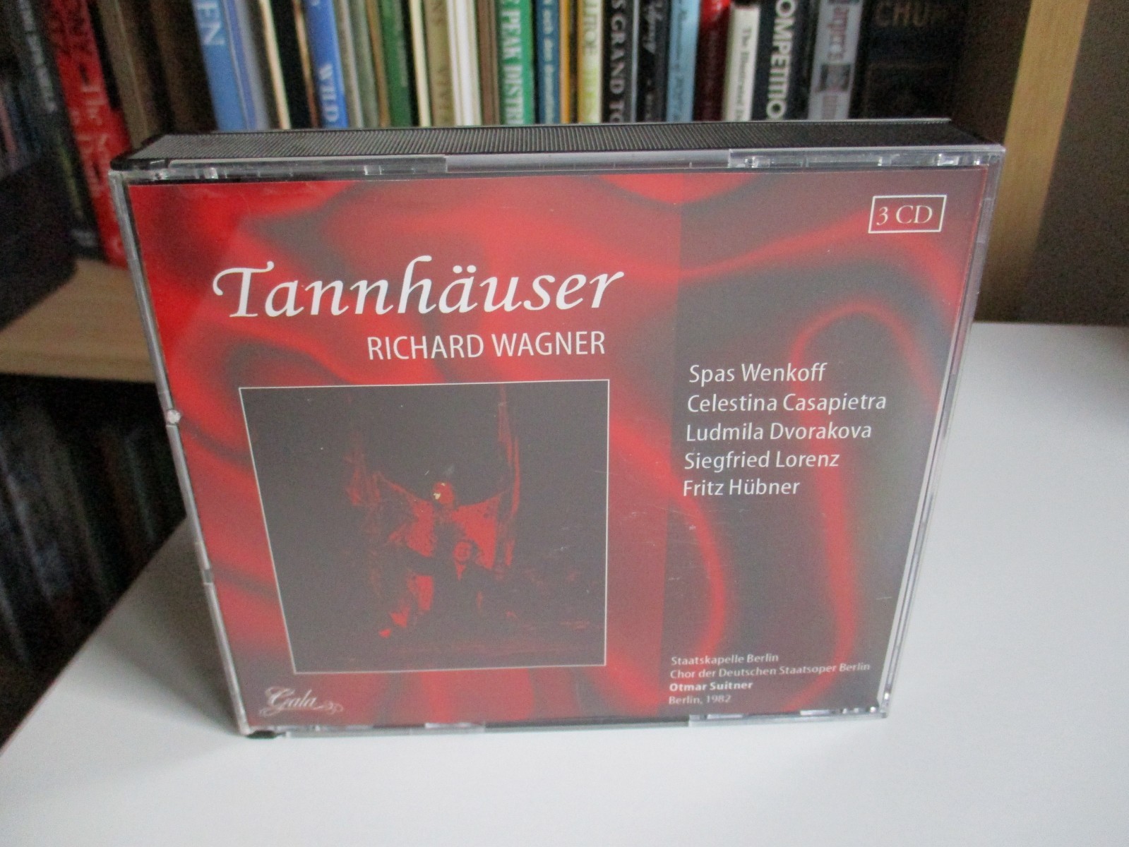 TANNHAUSER Wagner 3 CD SET Otmar Suitner BERLIN, 1982 Wenkoff HUBNER Lorenz RARE