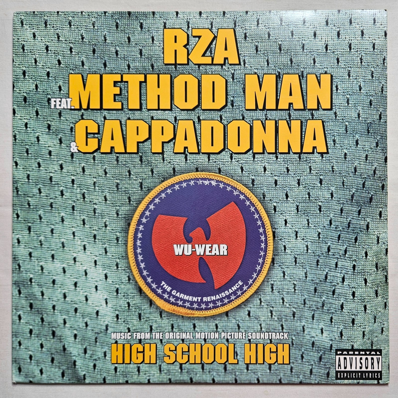 1996 - RZA METHOD MAN CAPPADONNA - WU WEAR / REAL LIVE - BIG BEAT OG PRESSING