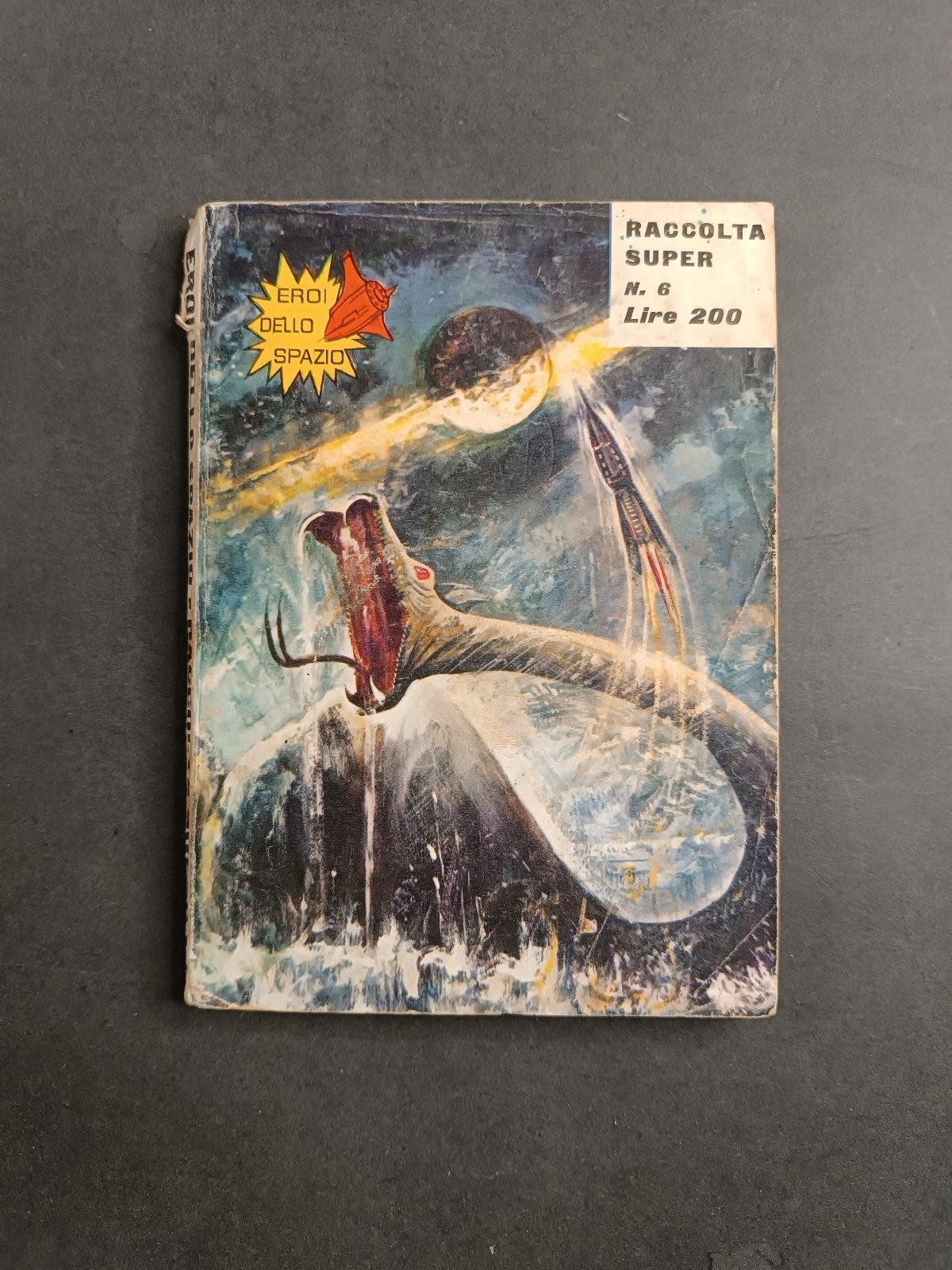 Fumetto Eroi dello Spazio Raccolta Super n.6 S.E.PE.R. Con Usura