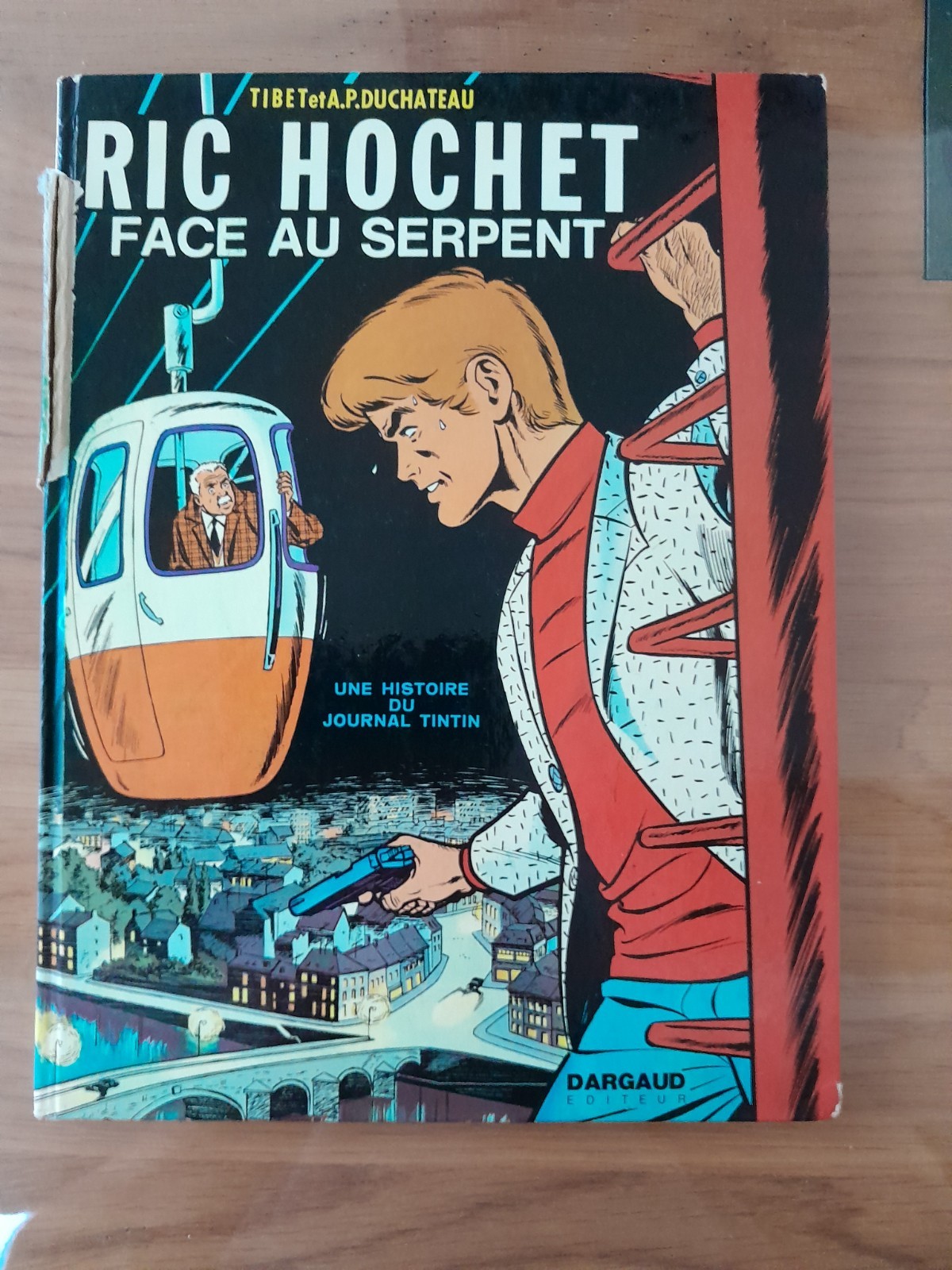 RIC HOCHET FACE AU SERPENT   T.08   DARGAUD   1971   REED.   ABE