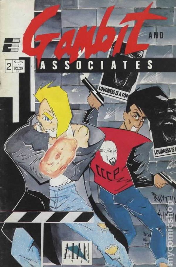 Gambit and Associates #2 VG 1988 immagine stock basso grado