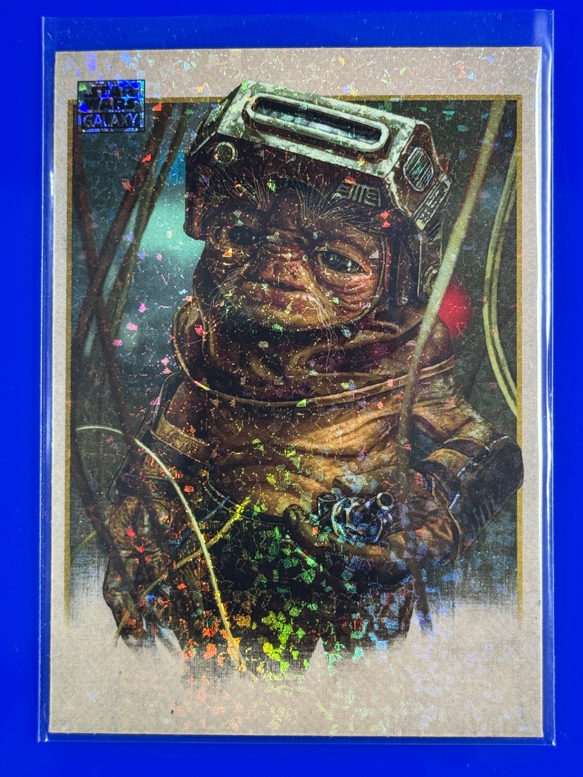 2024 Topps Star Wars Chrome Galaxy Little Droidsmith Refractor #75