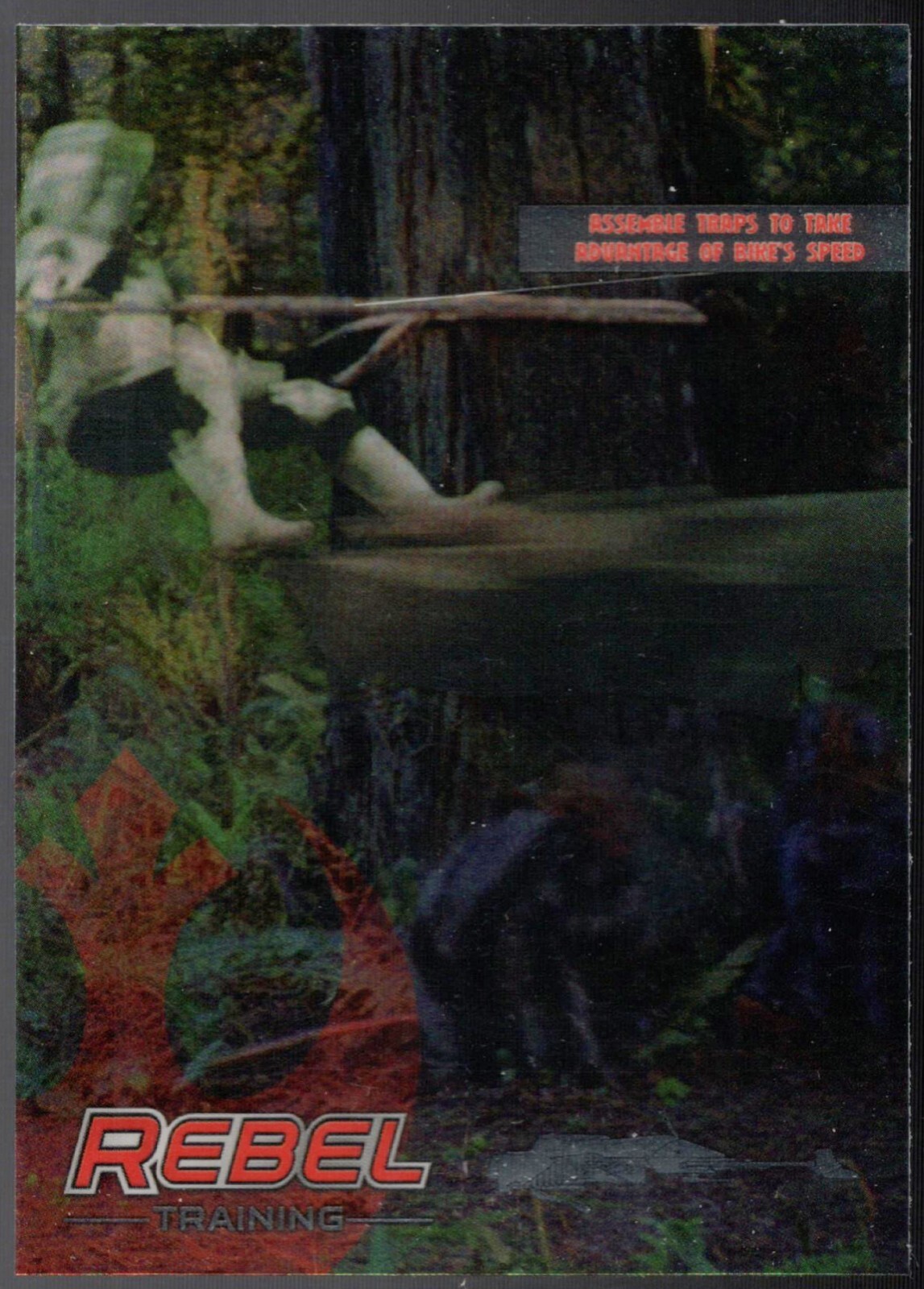 2014 Star Wars Chrome Perspectives "REBEL TRAINING" Card #7...SPEEDER BIKE