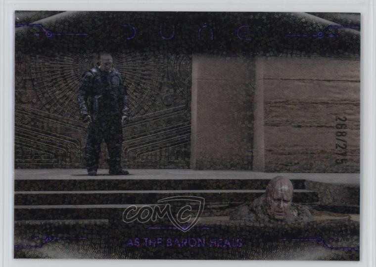 2024 Topps Chrome Dune viola rifrattore a macchie /275 come il barone guarisce #67 1r0p