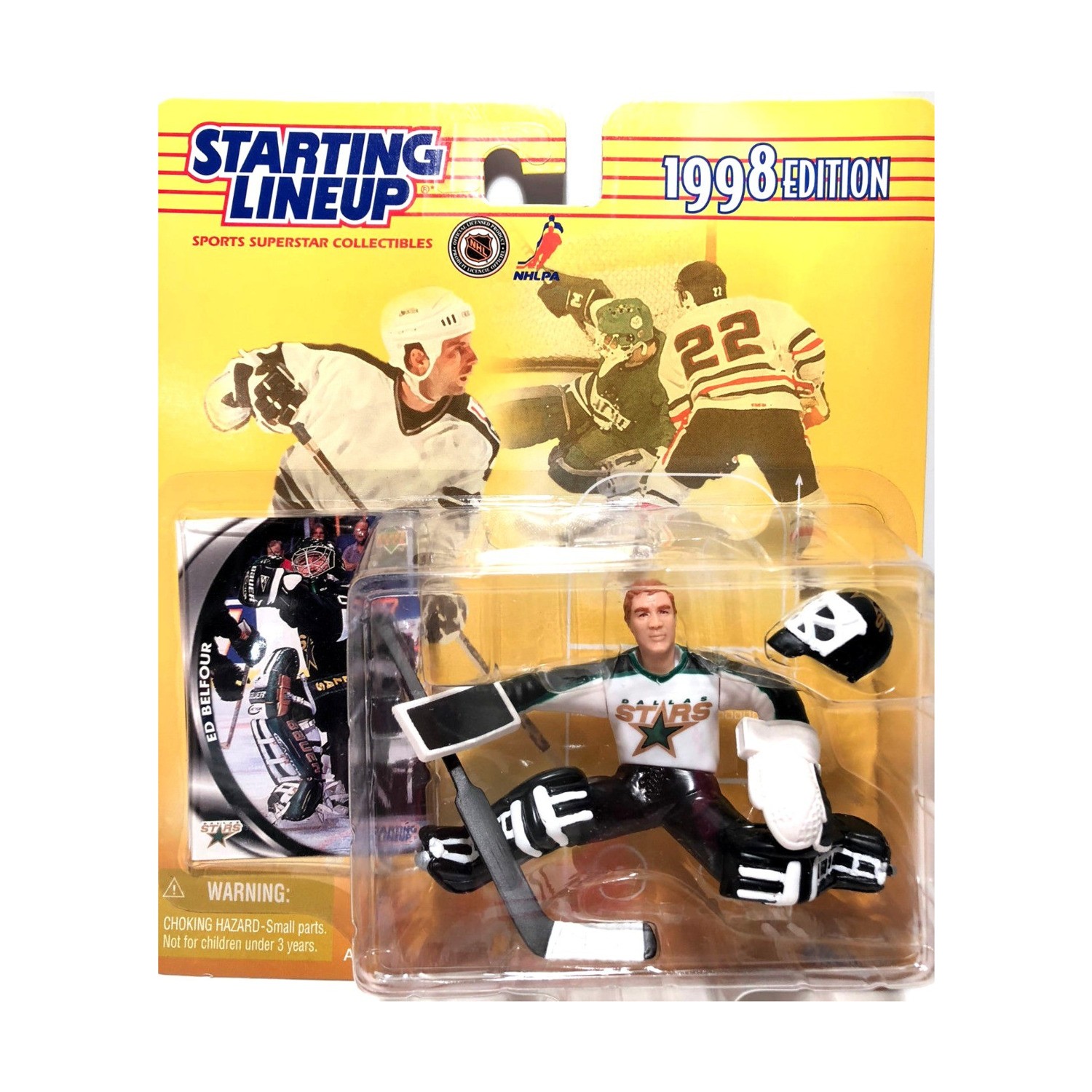 Hasbro Action Figure Starting Lineup - Ed Belfour (ed. 1998) ottime condizioni+/come nuovo