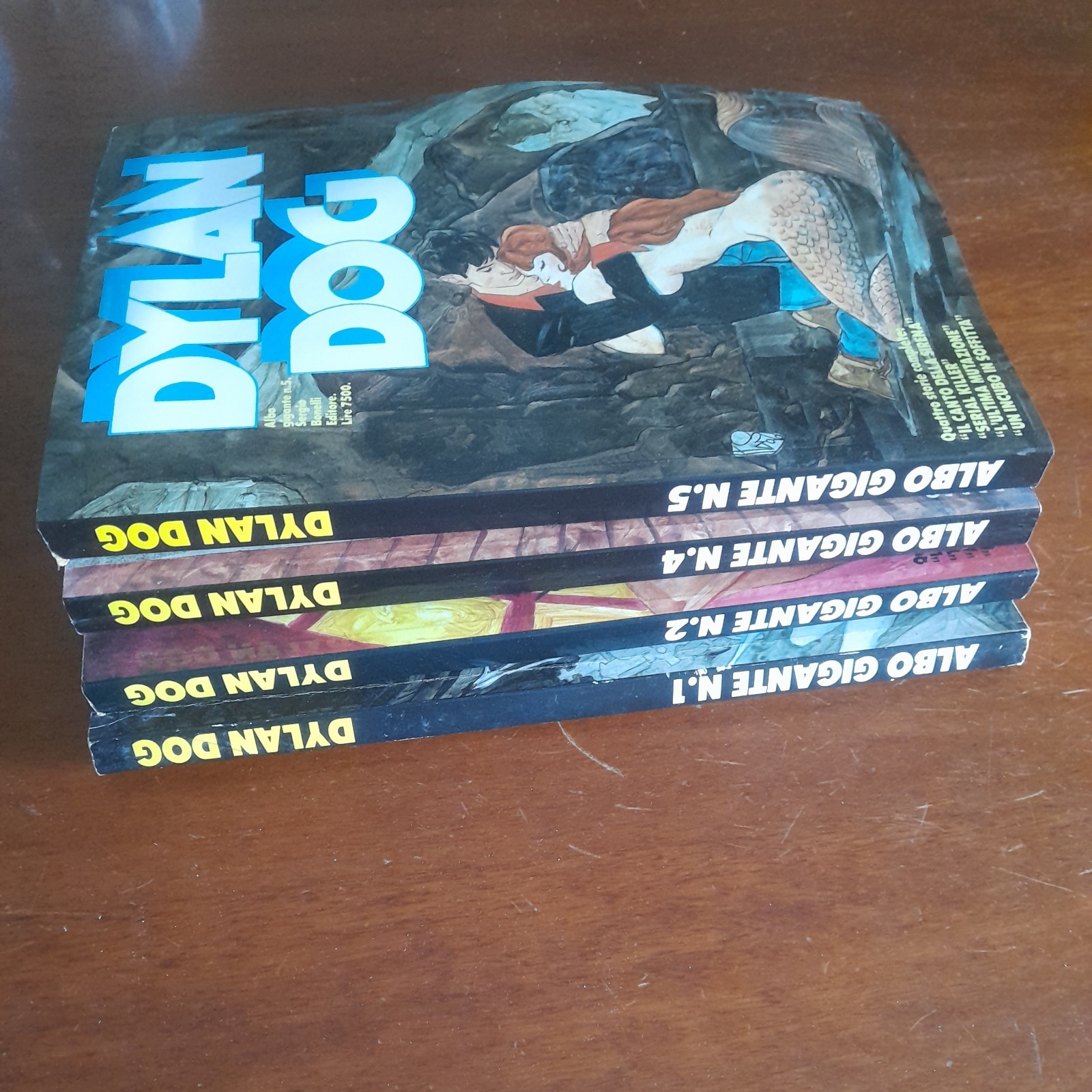 (Bonelli Editore) DYLAN DOG ALBO GIGANTE numeri 1 - 2 - 4 - 5