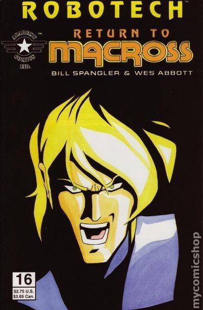 Robotech Ritorno a Macross #16 VG 1994 Immagine Stock Basso Grado