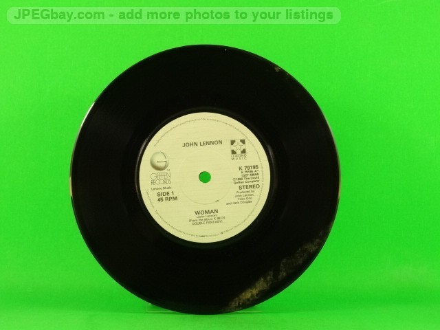 LENNON,JOHN WOMAN (PLAIN SLEEVE) (4) (137) 7" GEFFEN