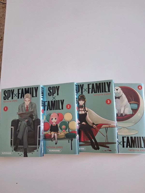 Spy x Family Tomes 1,2,3,4
