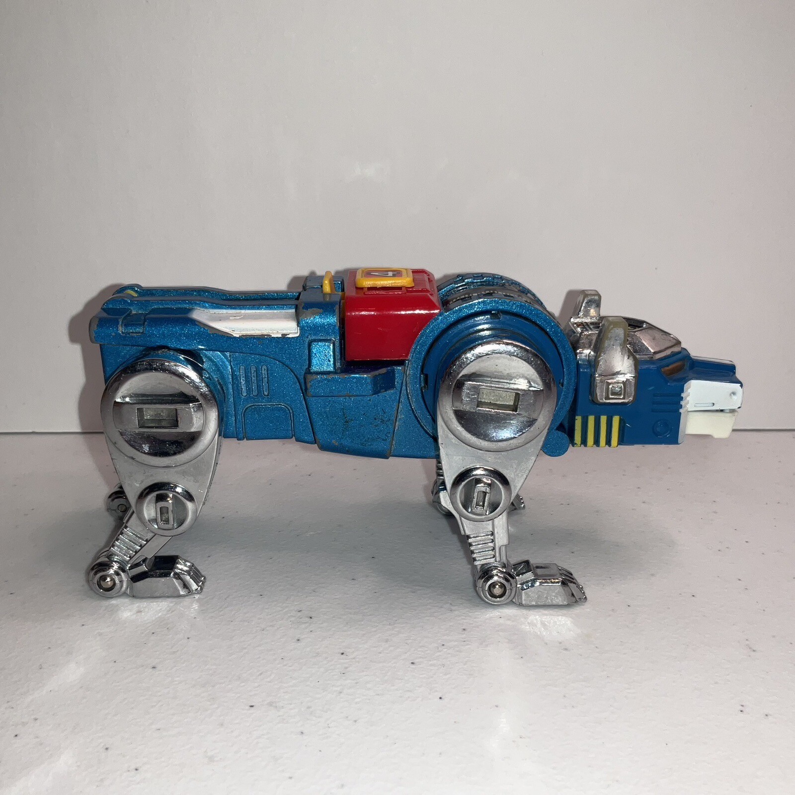 Voltron Diecast Bandai Blue Lion Force #4 Vintage 1981 Y&K Action Figure Toy