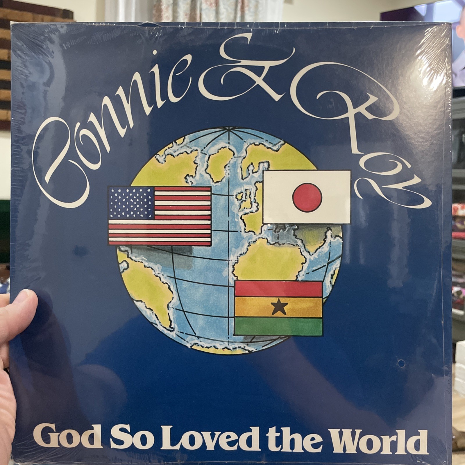Connie & Roy Frierson NEW Sealed Gospel LP God So Loved The World 1980