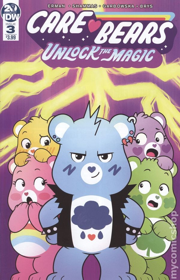 Care Bears #3 Garbowska FN 2019 Immagine Stock