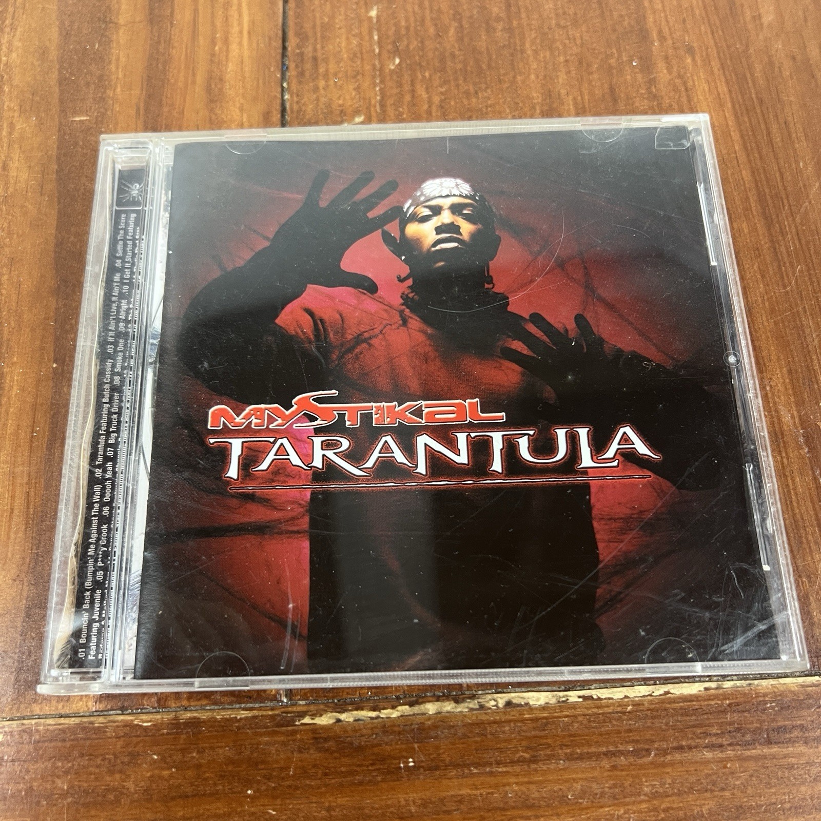Mystikal Tarantula CD 2001 Jive Records Hip Hop Rap Redman Method Man Juvenile